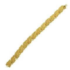 Buccellati Classic Gold Leaf Bracelet 9