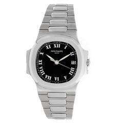 Patek Philippe Stainless Steel Nautilus Automatic Wristwatch Ref 3800/1A