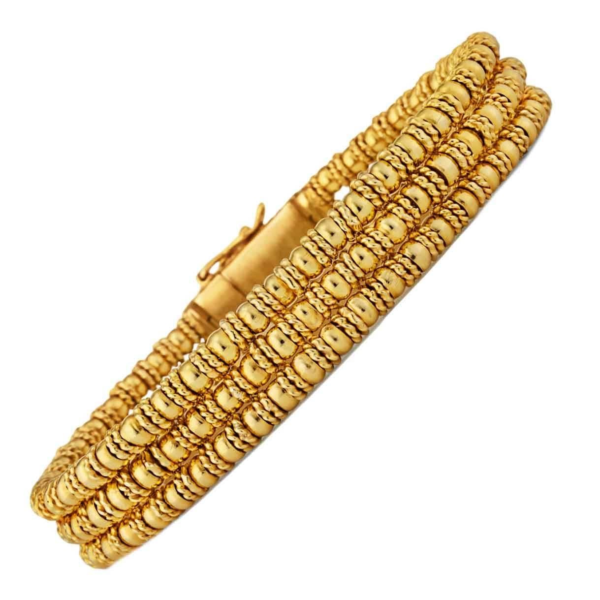 Lalaounis Gold Bracelet