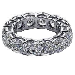 Memoryring mit 5,60 Karat Diamanten aus Platin