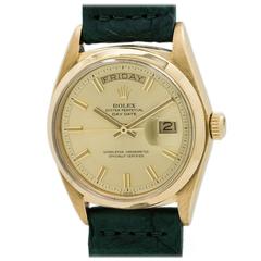 Rolex Yellow Gold Day-Date Wristwatch Ref 1803 1971