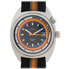 Glycine Stainless Steel Airman Sport Automatic Wristwatch 