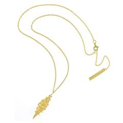 Web Morphogen Diamond Gold Necklace 11