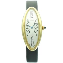 Cartier Yellow Gold Baignoire Allongee Wristwatch 6