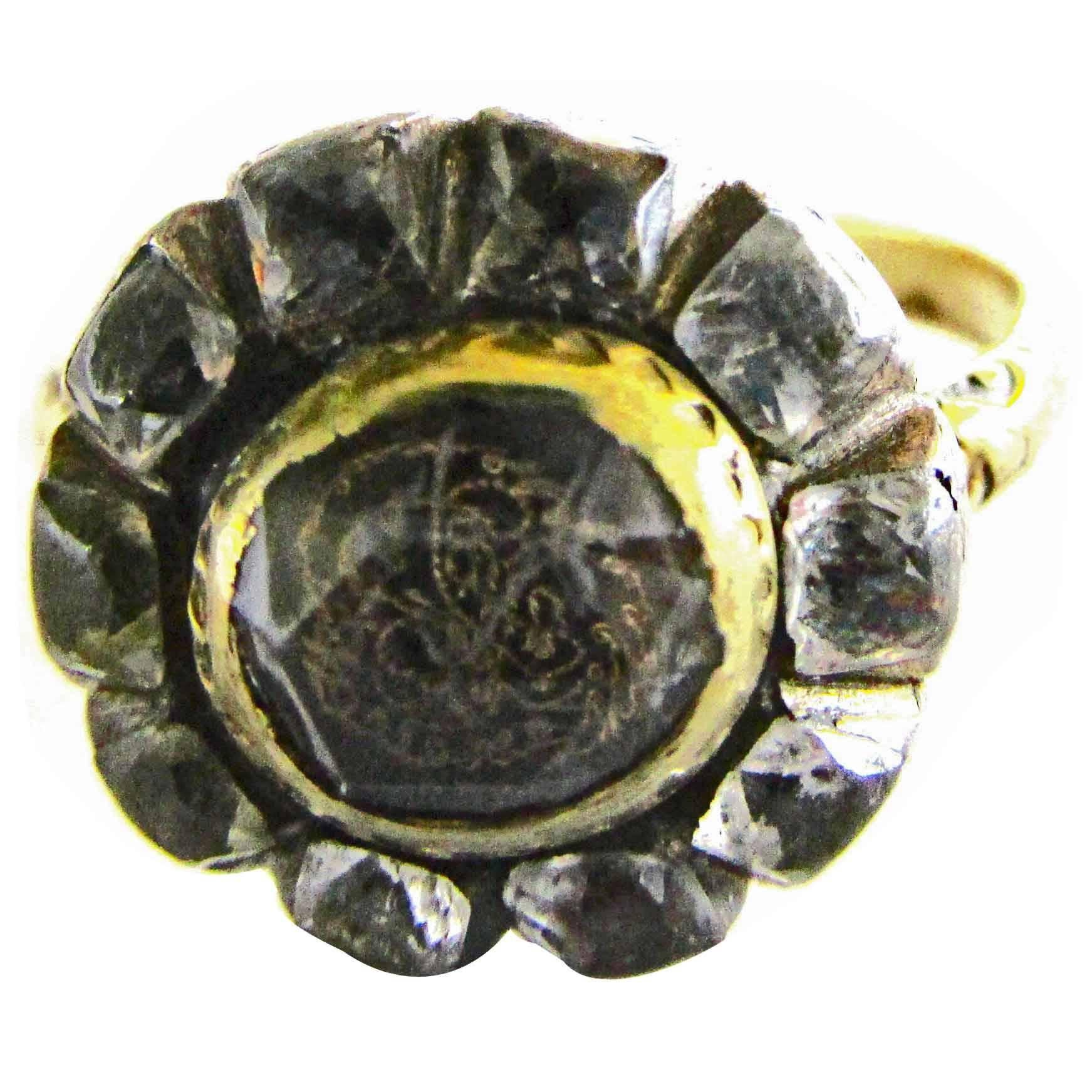 Antique Stuart Crystal Ring