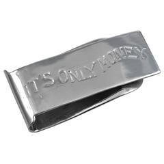 Vintage It's Only Money Sterling Money Clip