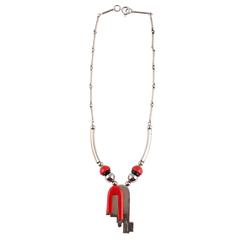 1930s German Art Deco Necklace by Jacob Bengel 9