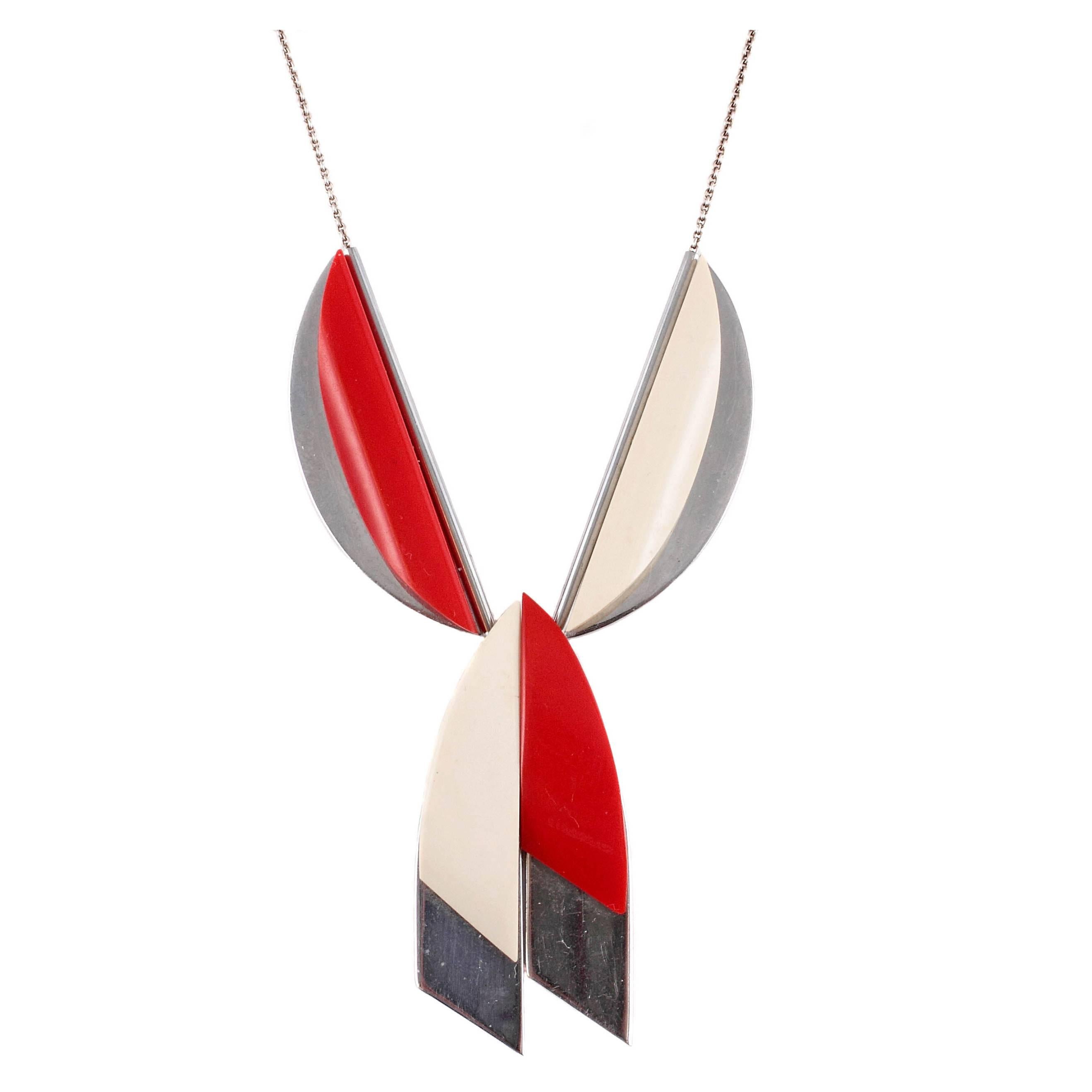 1930s German Art Deco Necklace by Jacob Bengel at 1stDibs
