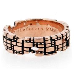 Torus Medium Rose Gold Ring 9
