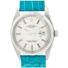Vintage Rolex Stainless Steel Datejust Wristwatch Ref 1603 1972