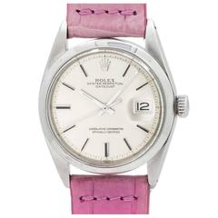 Rolex Stainless Steel Datejust Wristwatch Ref 1603 1972