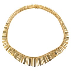 Vintage 1970s Gold Necklace