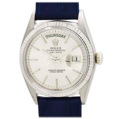 Rolex White Gold Day-Date Wristwatch Ref 1807 1969