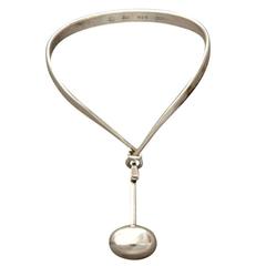 Georg Jensen Armband mit Tropfenanhängern von Vivianna Torun, Nr. 205