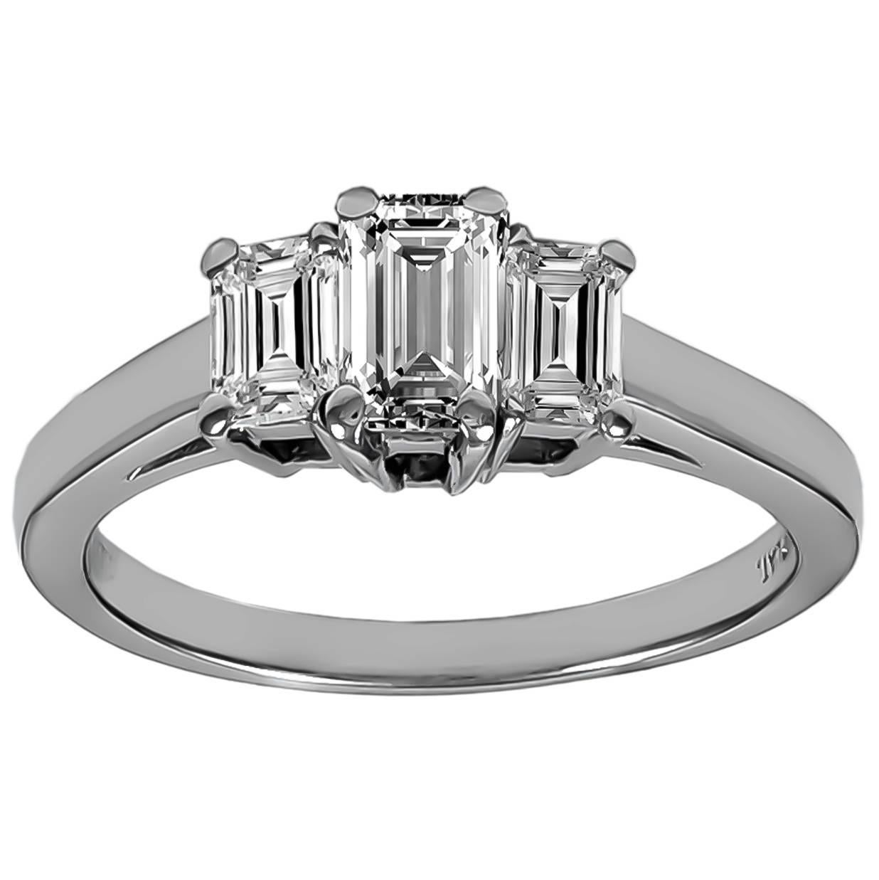 Tiffany & Co. Diamond Platinum Engagement Ring