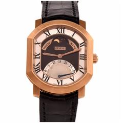 Vintage Pierre Kunz Rose Gold Spirit of Challenge Automatic Wristwatch Ref FQ07 SRL