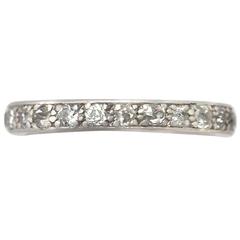 0.52 ct Diamond and Platinum Full Eternity Ring 2