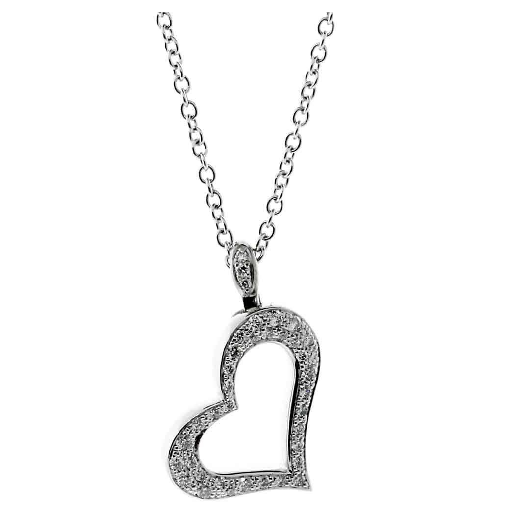 Piaget Diamond Gold Heart Necklace