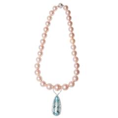Sweet Pink Pearls Necklace