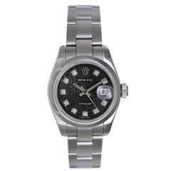 Rolex Lady's Stainless Steel Datejust Automatic Wristwatch Ref 179160