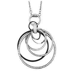 Crivelli Diamond Gold Pendant Necklace