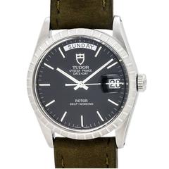 Tudor Stainless Steel Day-Date Wristwatch Ref 94510 