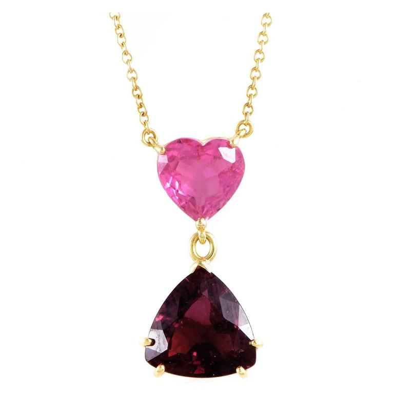 Tiffany Necklace Garnet - 4 For Sale on 