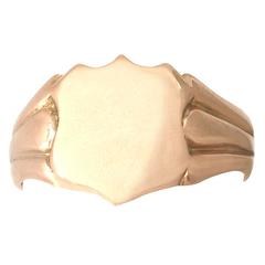 Antique Gold Gentleman's Signet Ring 2