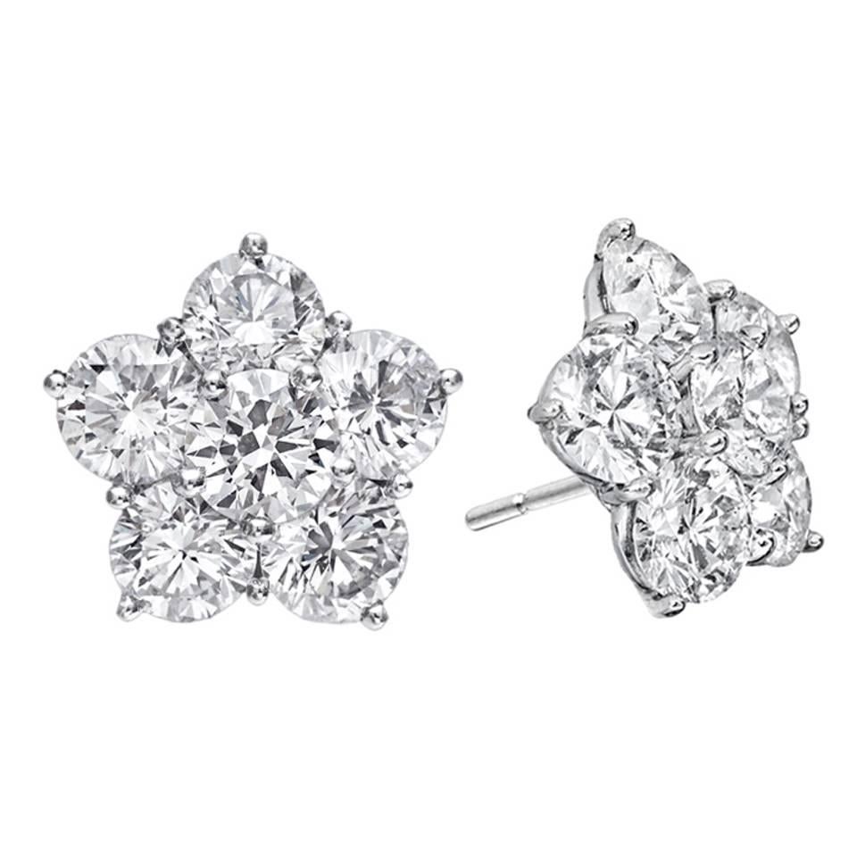 Betteridge Medium Diamond Astra Stud Earrings