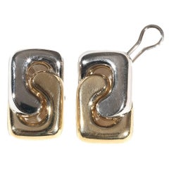 Pomellato Clips d'oreilles en or bicolore