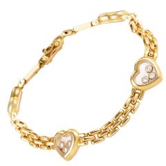 Chopard Happy Diamonds Gold Heart Bracelet