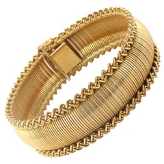 1950s French Gold Bracelet