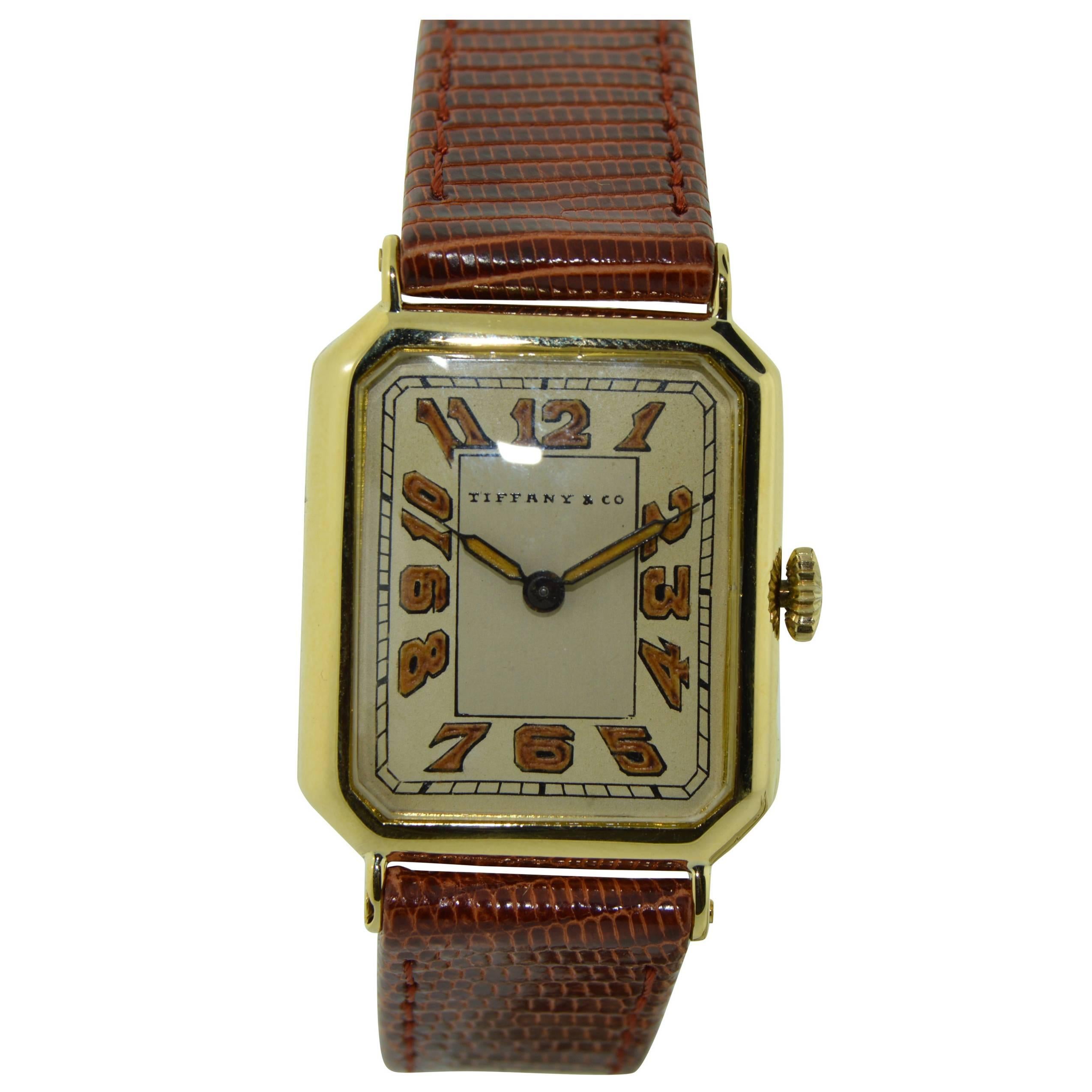 Tiffany & Co. Longines Yellow Gold Watch