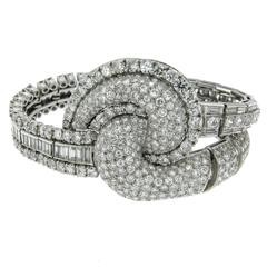 32 Carats Diamonds Gold Bracelet