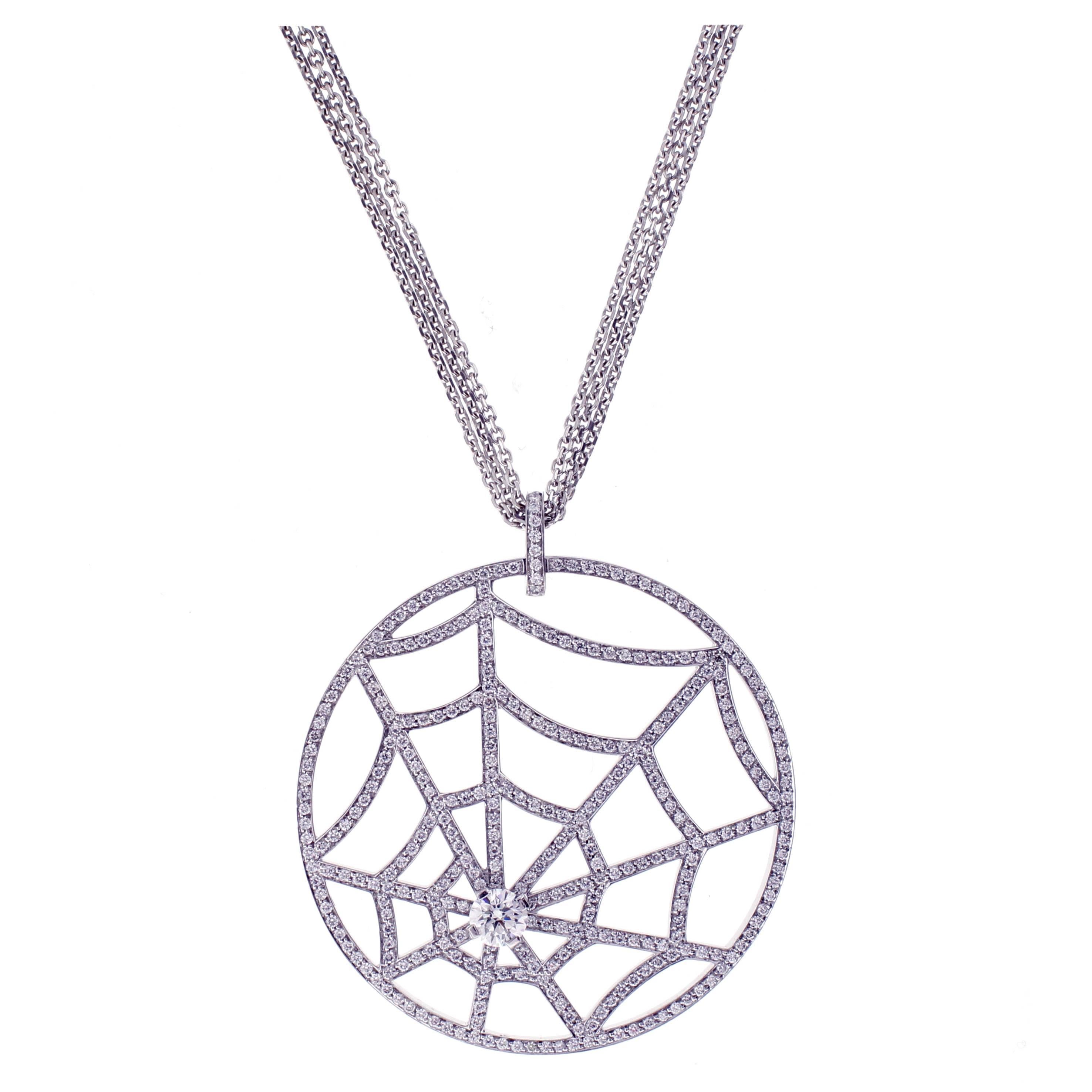 Chaumet Attrape Moi Catch Me Spider Web Collier en vente