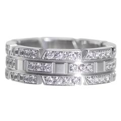 Cartier Diamond Gold Band Ring 3