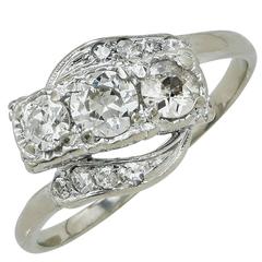 .85 Carat Diamond Gold Ring