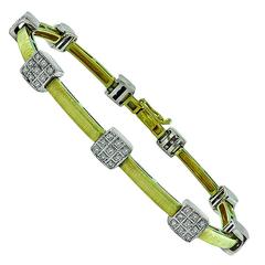 Craig Drake Diamond Gold Bracelet