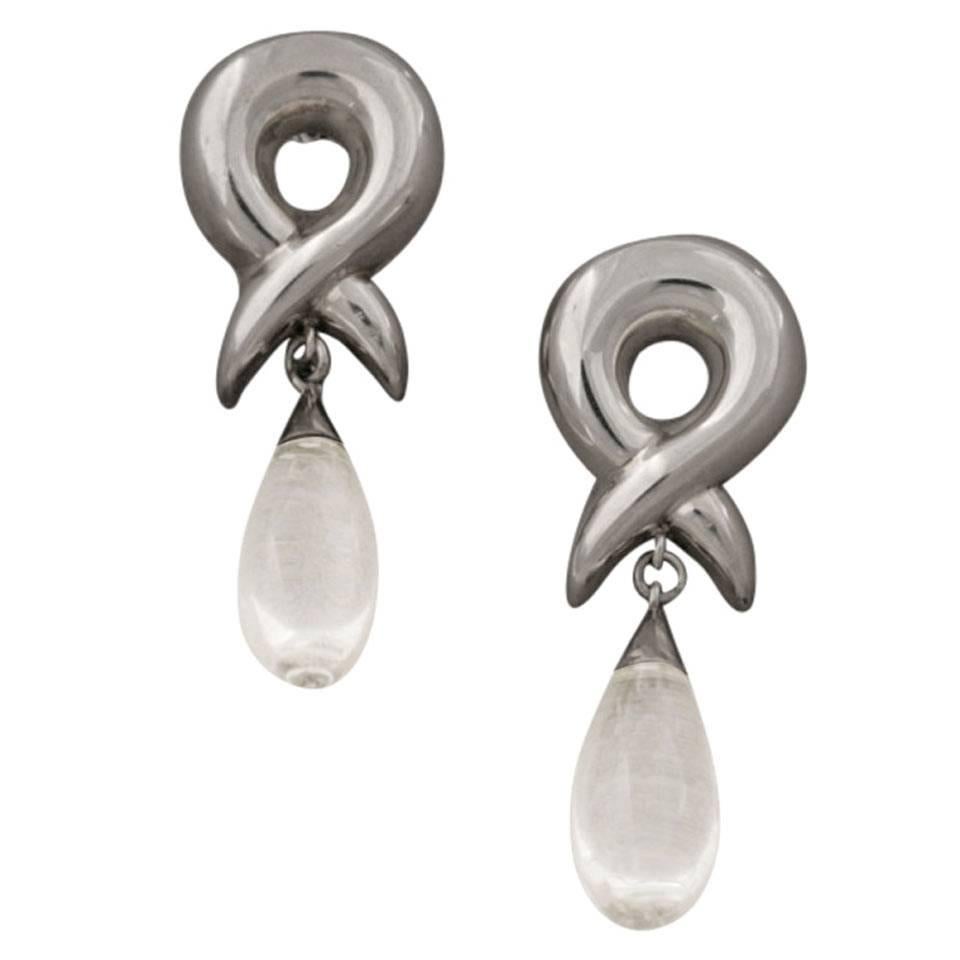 Bayanihan Sterling Silver Drop Earrings For Sale