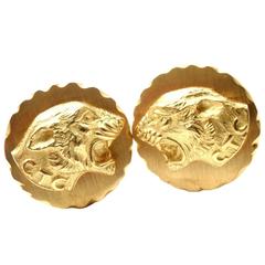 Van Cleef & Arpels Gold Panther Cufflinks 6