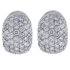 Diamond Gold Button Earrings Diamond Gold Button Earrings