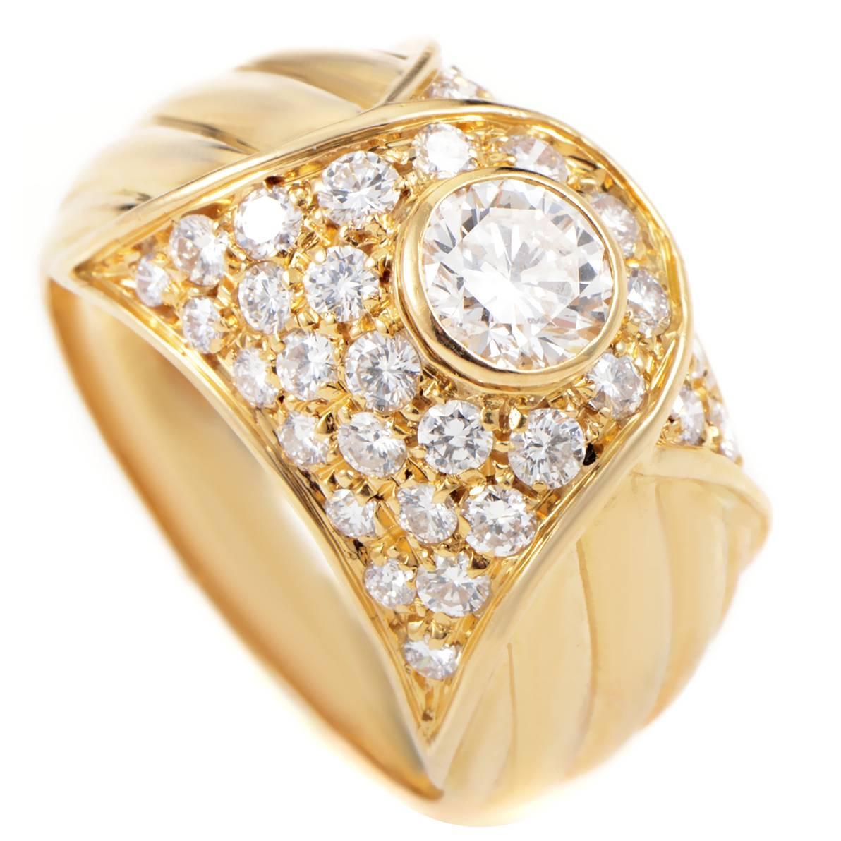 Piaget Diamond Gold Band Ring