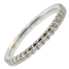 Cartier Diamond Gold Wedding Band Ring