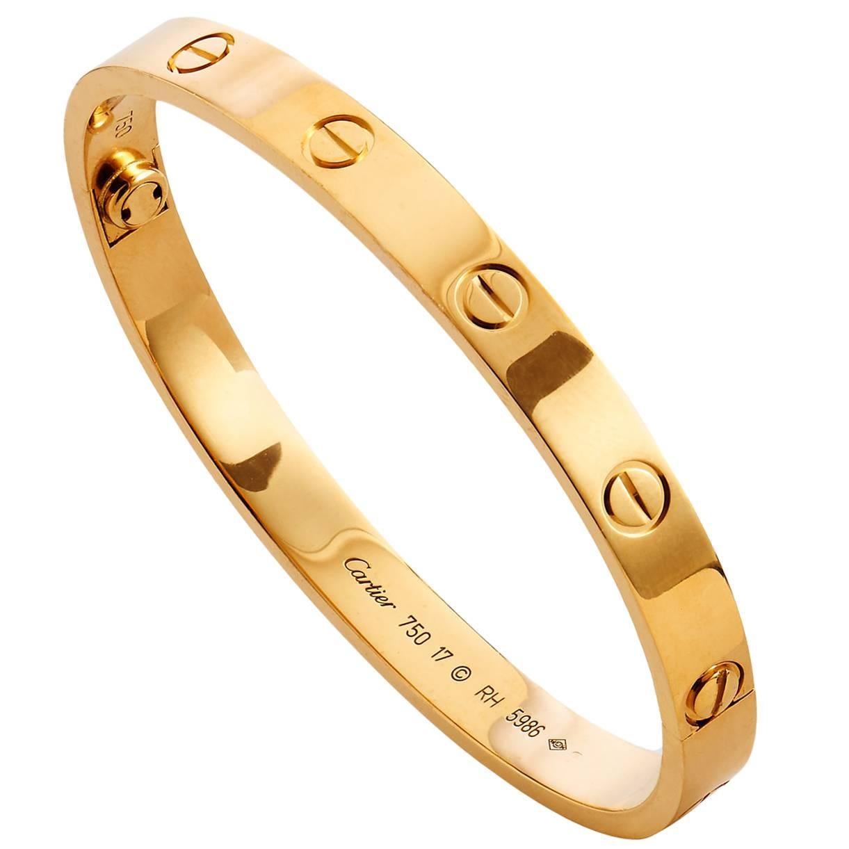 Cartier Love Gold Bracelet