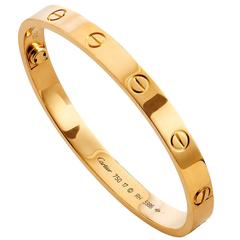 Cartier Love Gold Bracelet 