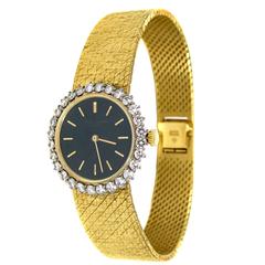 Vacheron & Constantin Ladies Yellow Gold Diamond Manual Wind Wristwatch 1