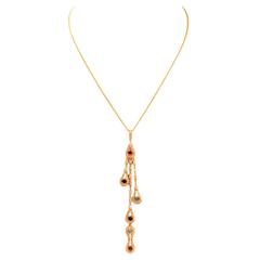 Di Modolo Fiamma Gold Pendant Necklace