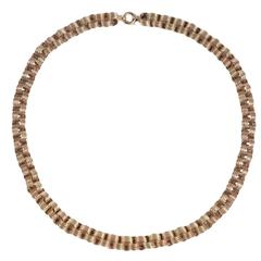 Austrian Gold Fancy Link Necklace 1