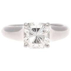 Tiffany & Co. Lucida 1.29 Carat Diamond Platinum Engagement Ring