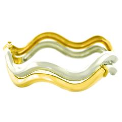 Pomellato Wave Bracelet Pair